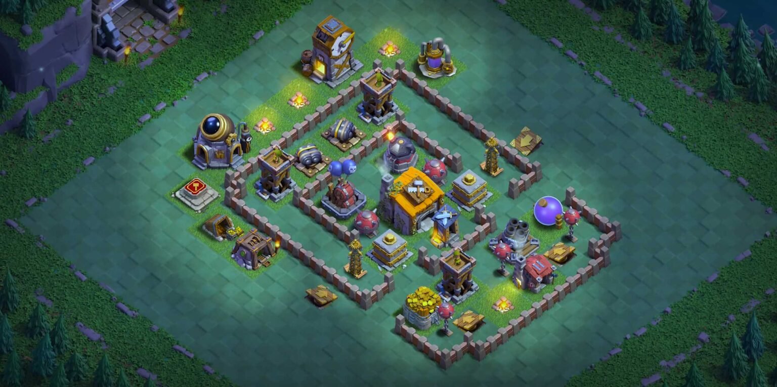 Best Builder Hall 6 Base with Two Stages: The Ultimate Guide - CoC Base ...