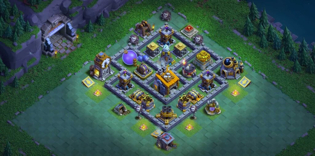 Builder hall 8 base