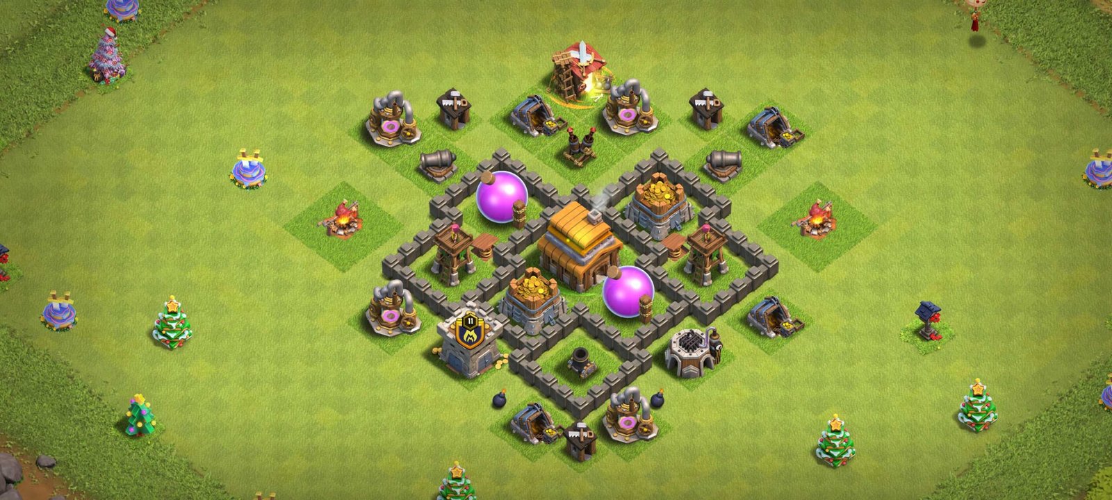 TH4 farming base
