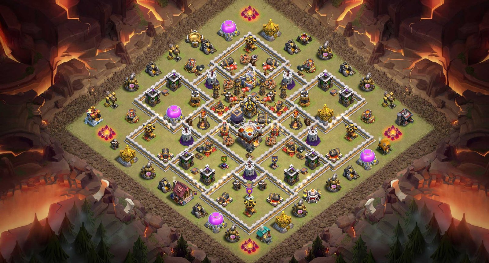 Town Hall 11 CoC Base Layouts