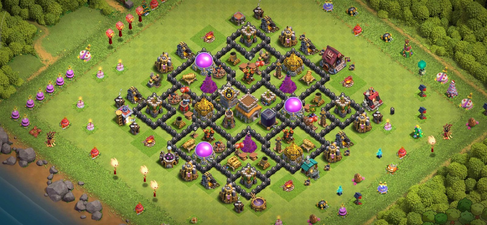 TH8 Hybrid base