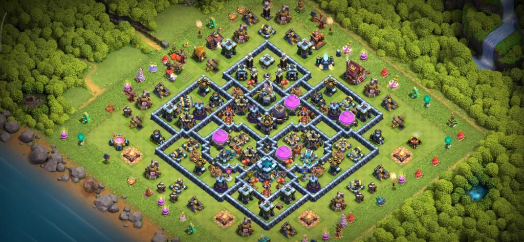 th13 farming base