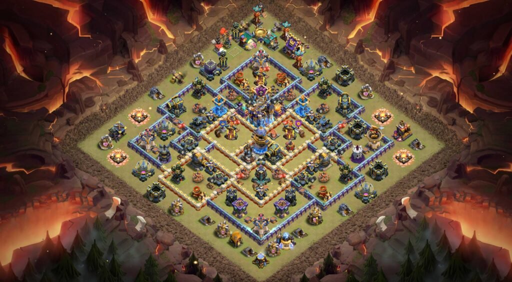 TH18 war base