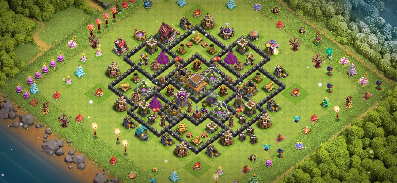 TH8 base
