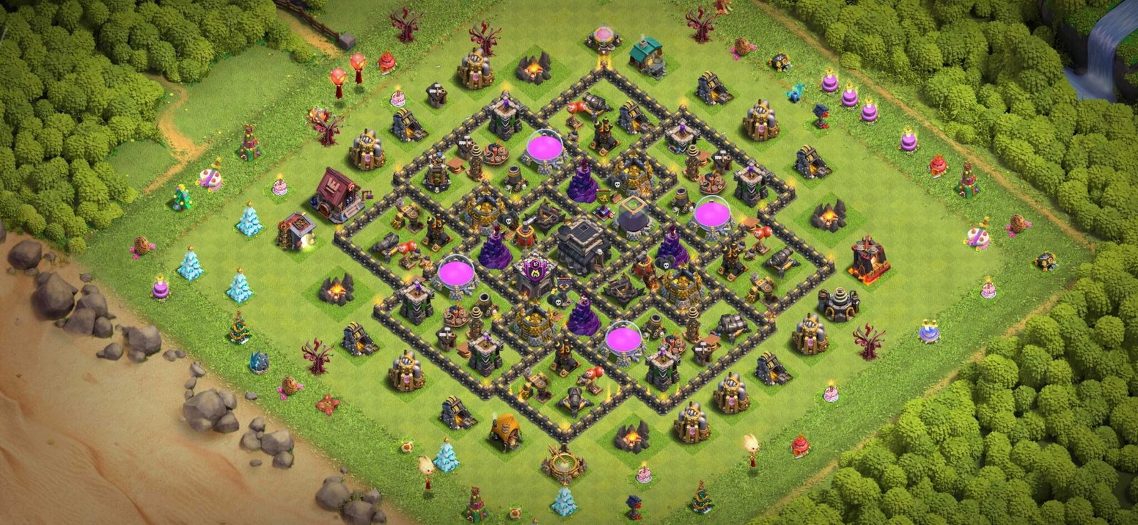 The Ultimate TH9 Hybrid Base Guide for Quick Progression