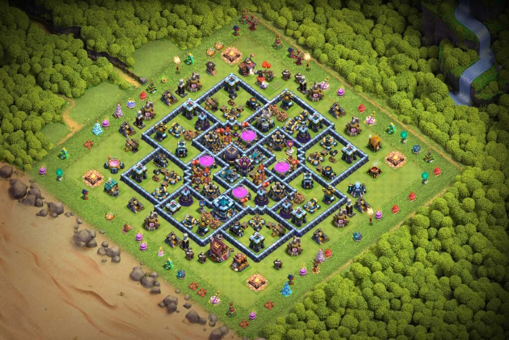 th13 farming base