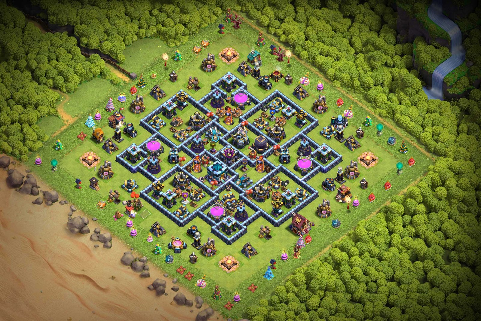 th13 hybrid base