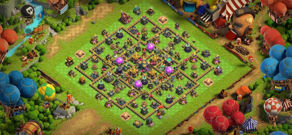 th14 farming base