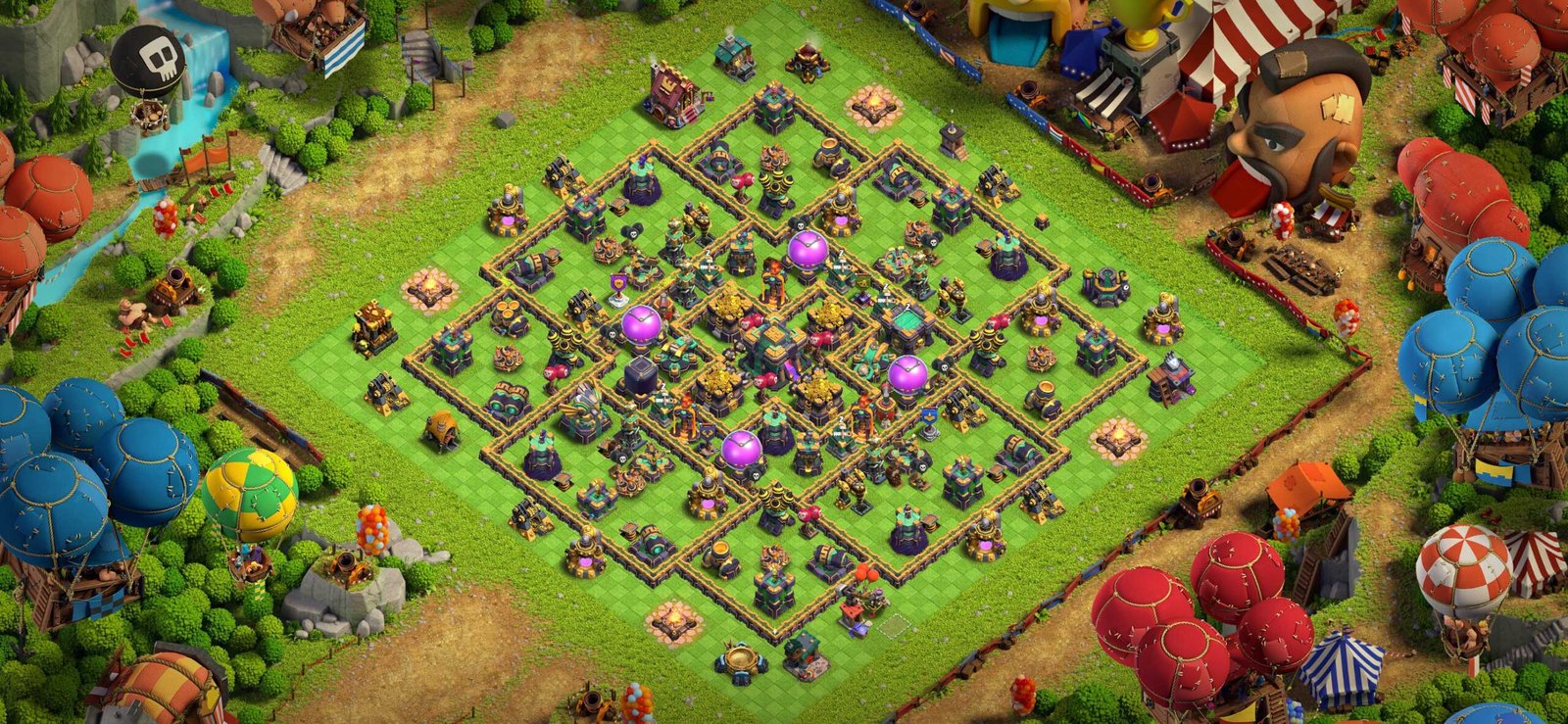 th14 farming base
