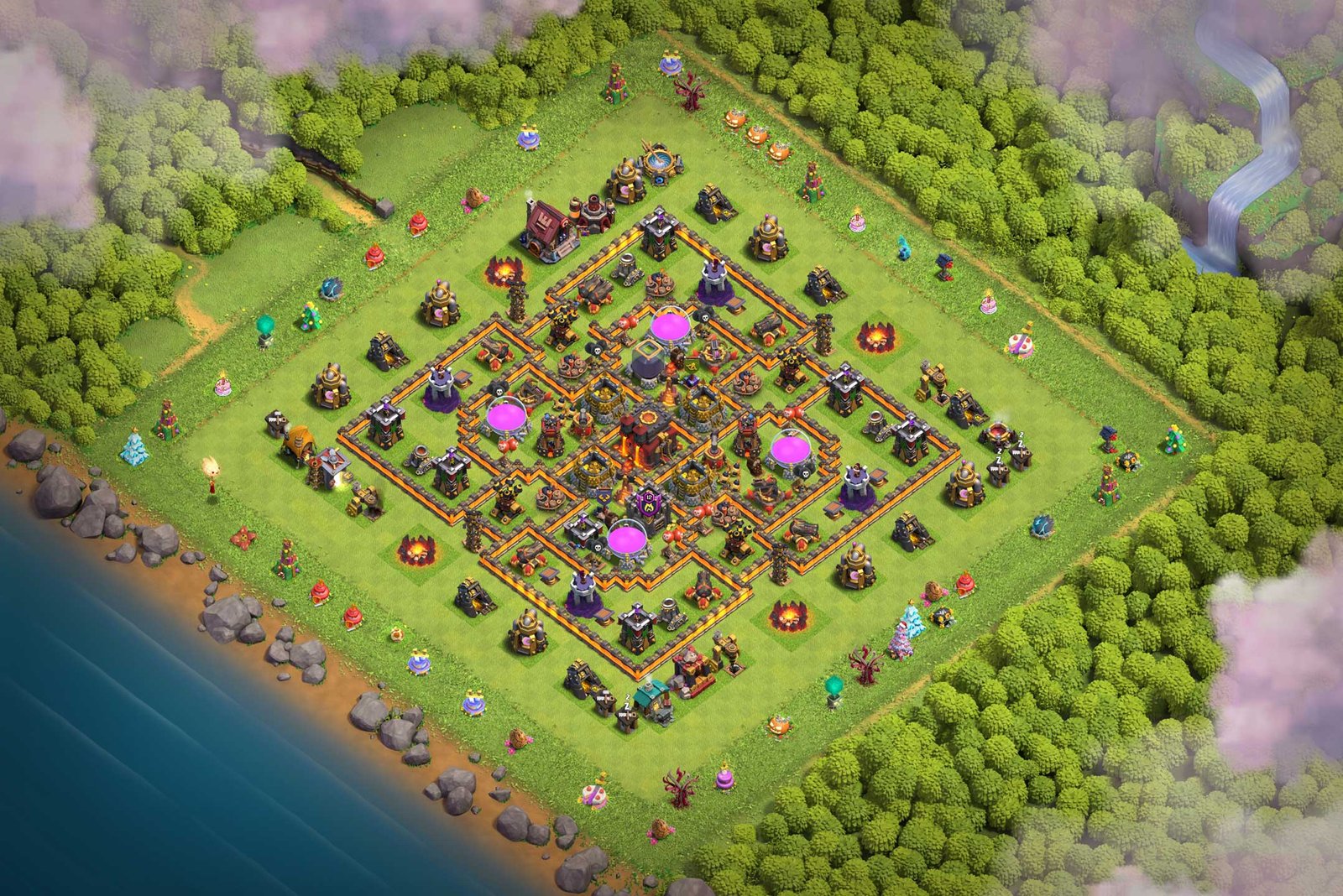 th10 farming base