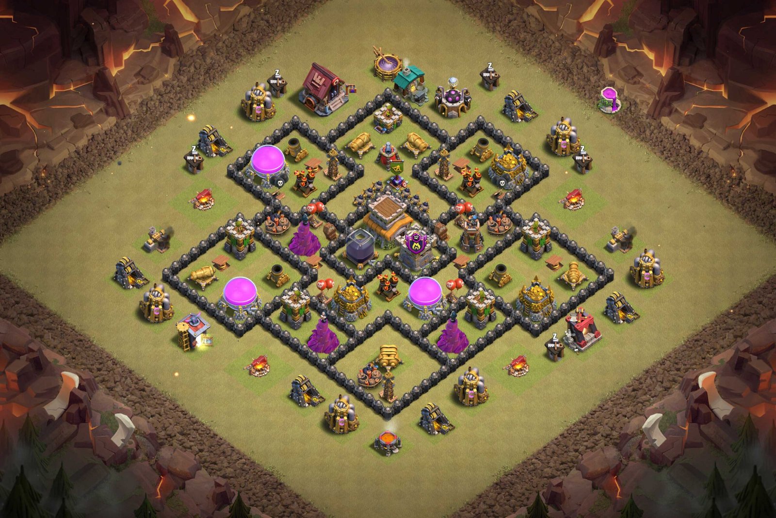 th8 war base