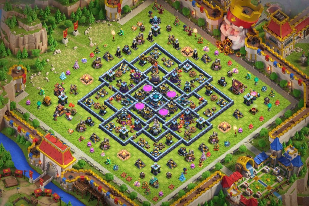 th13 farming base