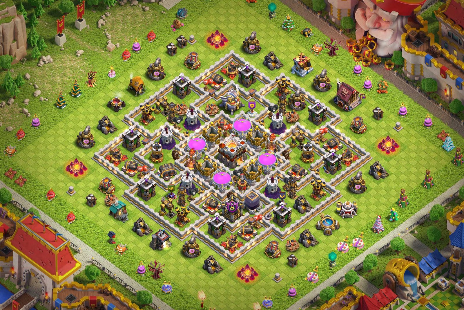th11 farming base