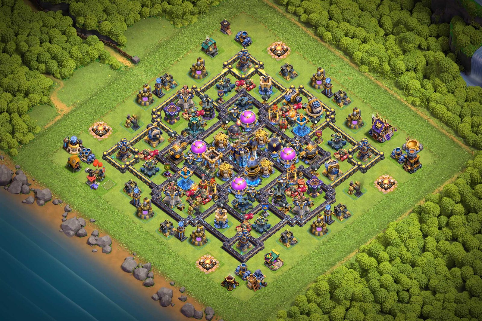 th18 farming base