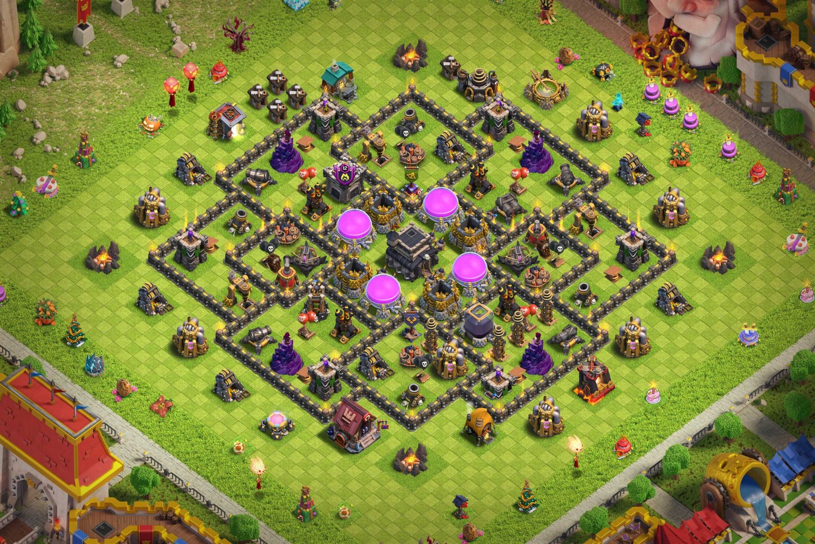 th9 farming base
