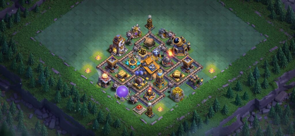 Builder hall 10 base