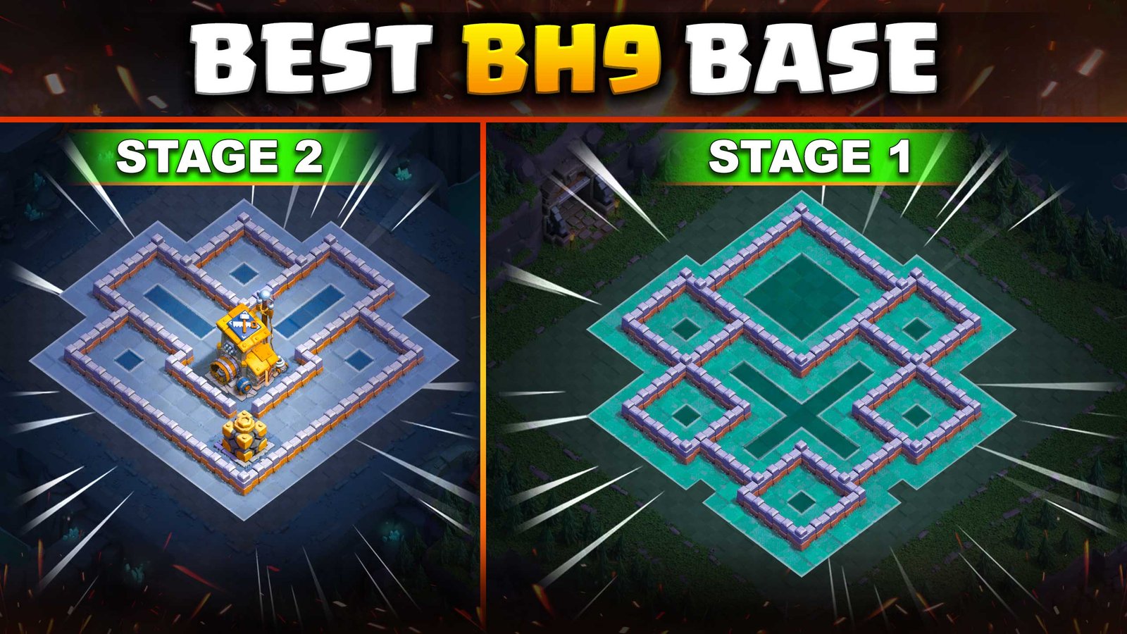 Builder hall 9 base