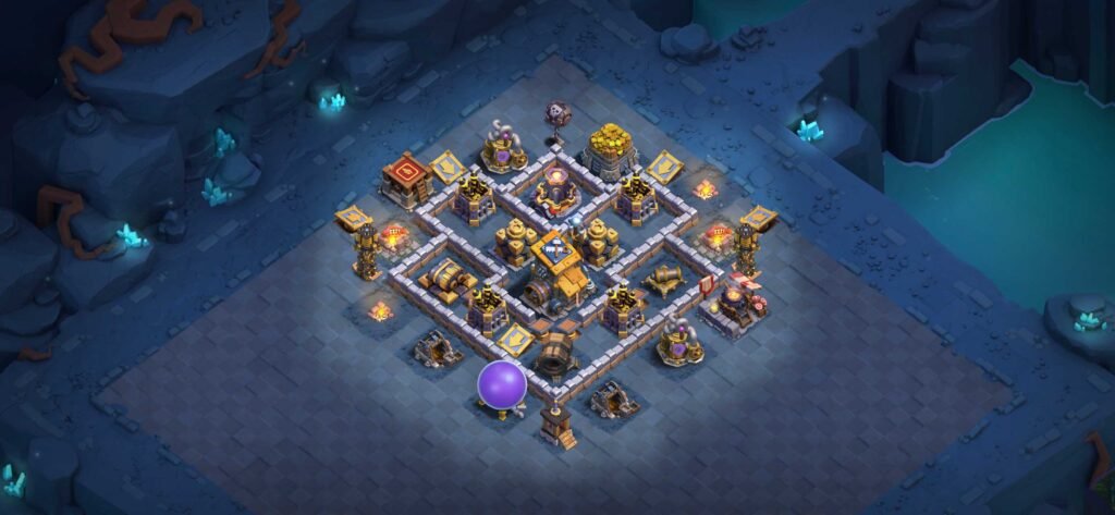 Builder hall 9 base