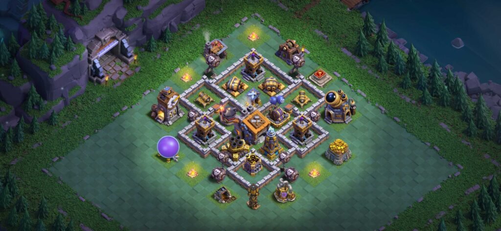Builder hall 9 base