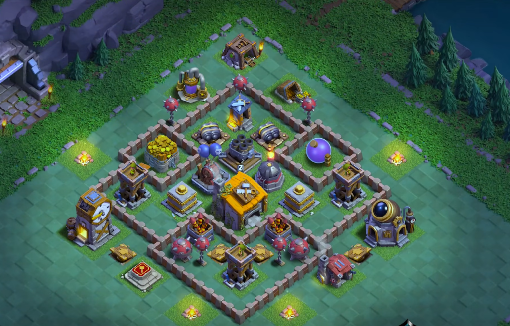 Builder hall 6 base