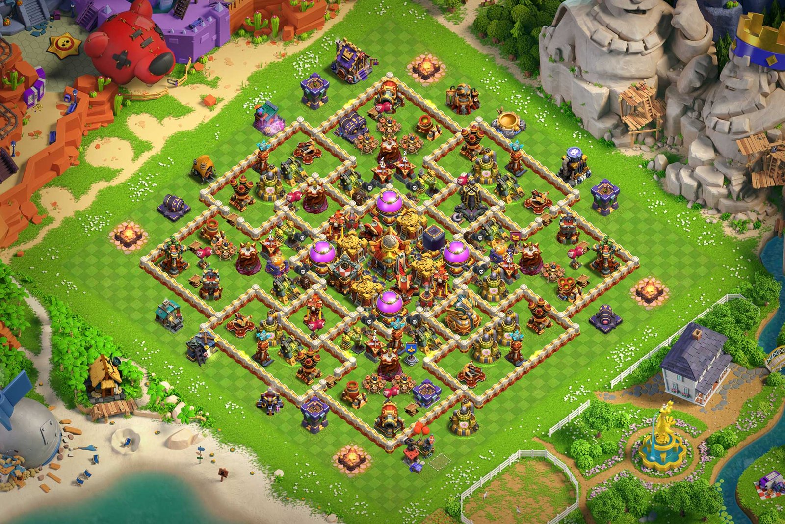 th16 farming base