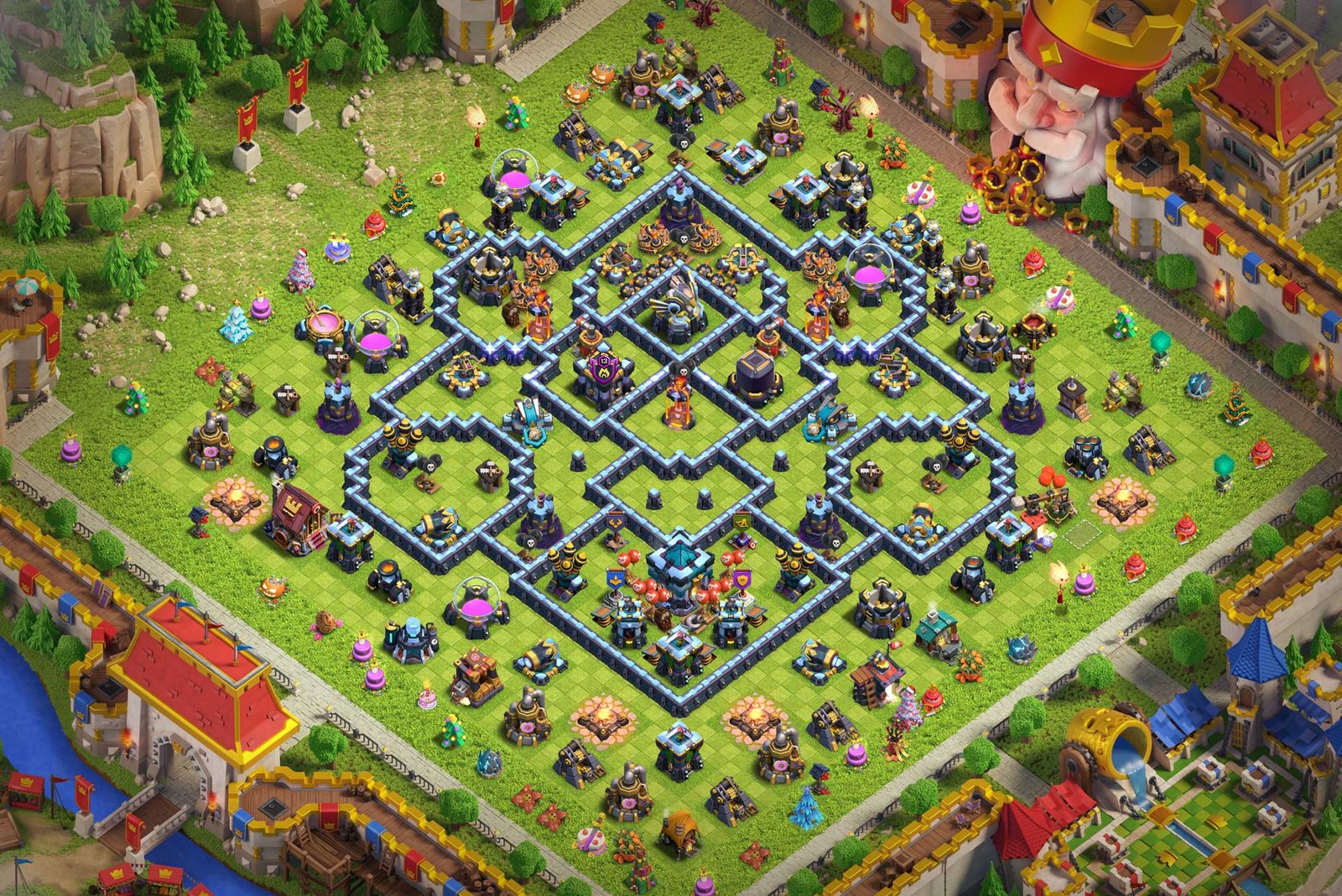 th13 ranked base