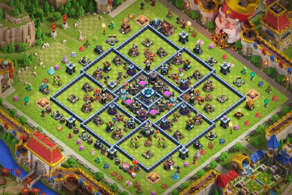 th13 farming base